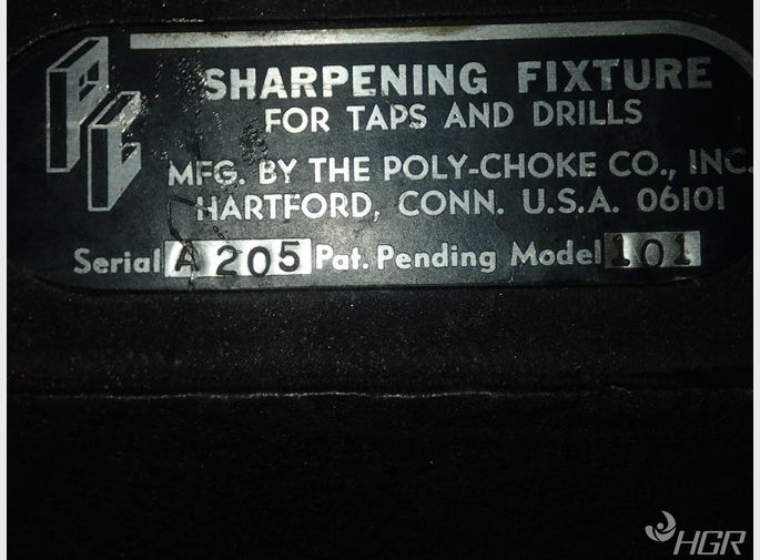 Polychoke Sharpening Fixture