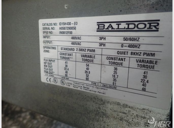 Baldor Adjustable Speed Drive