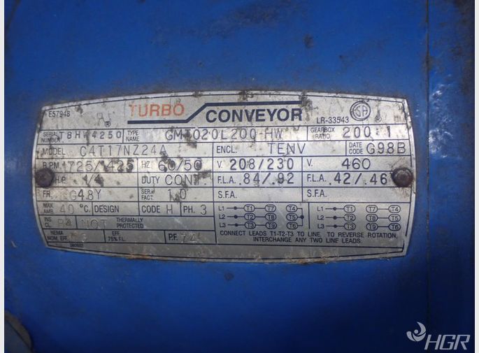 Turbo Incline Conveyor
