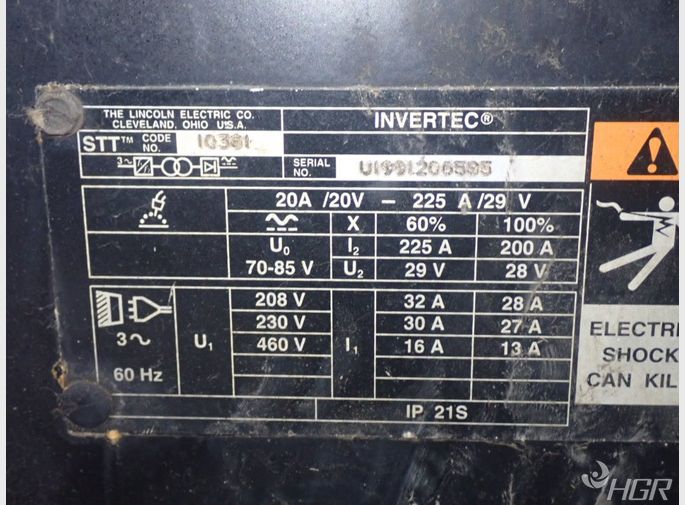 Lincoln Electric Lincoln Electric Invertec Stt Ii Welder