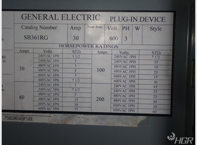 General Electric Bus Plug