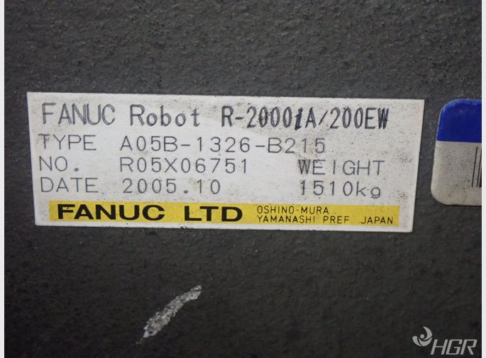 Fanuc Fanuc R2000ia200ew Robot