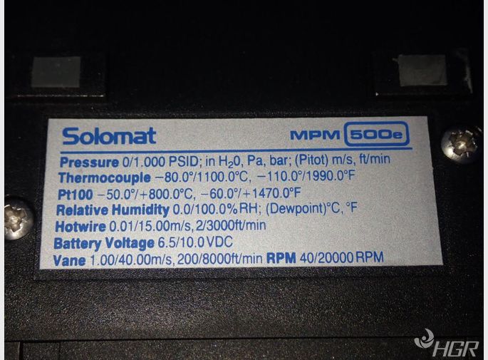Solomat Temperaturehumiditypressure Gauge