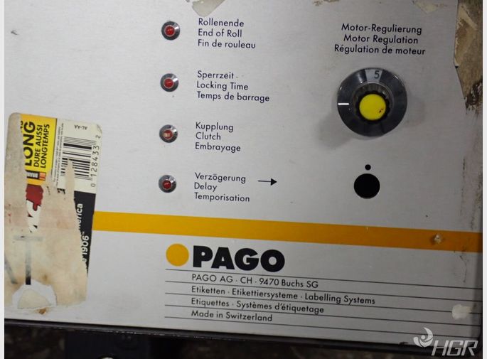 Pago Lable Control