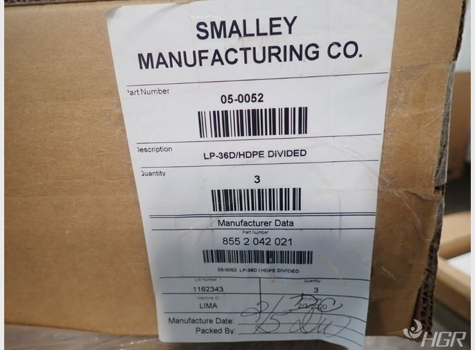 Smalley Manufacturing Plastic Coversvonveyor Container Buckets