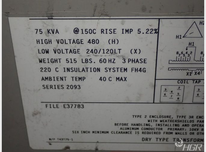 Federal Pacific Transformer