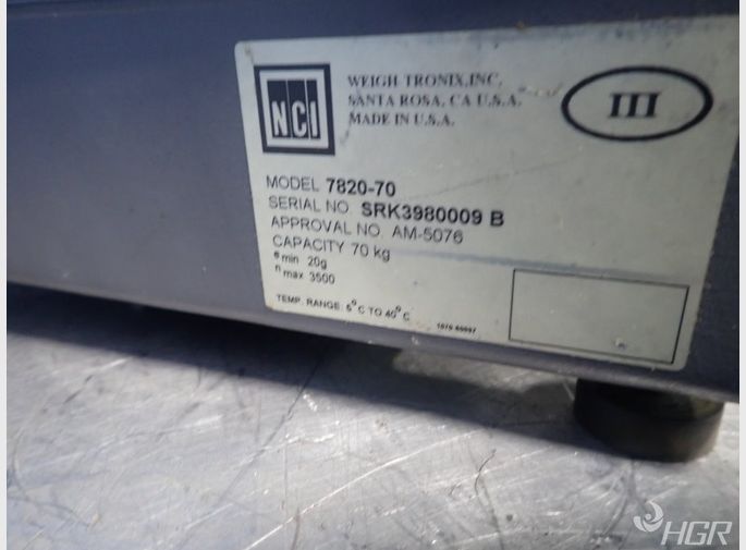 Nci Roller Scale