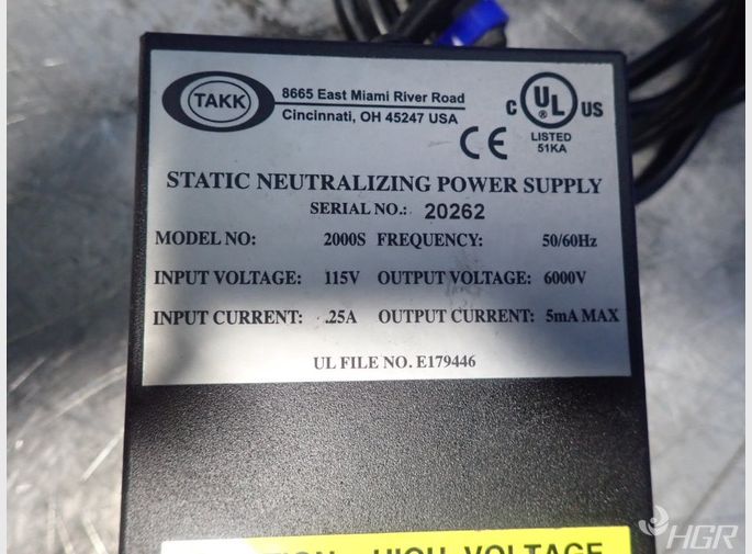  Static Neutralizing Power Supply