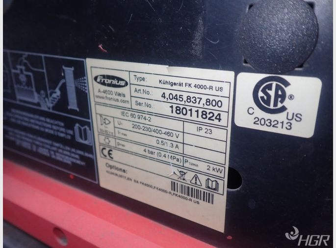 Fronius Fronius Transpuls Synergic 5000mv Welder