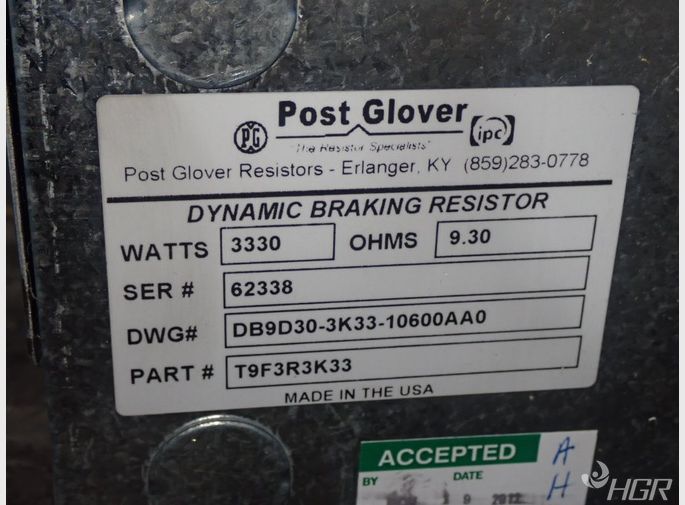 Post Glover Resistor