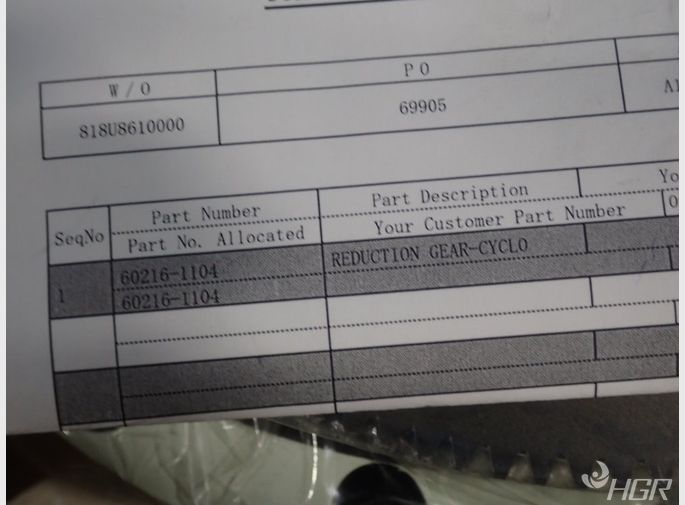 Sumitomo Bearingreduction Gear Kit