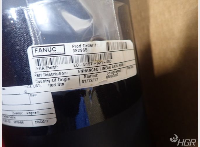 Fanuc Efancu O5157021000 Enhanced Linear