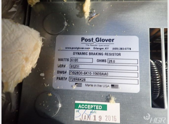 Post Glover Cablesdynamic Braking Resistor