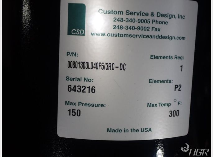 Custom Service  Design Filter Unit
