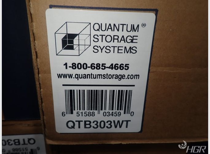 Quantum Storage Systems Tip Out Bins