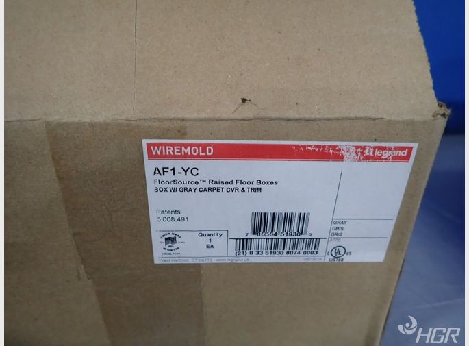 Legrand Raised Floor Box