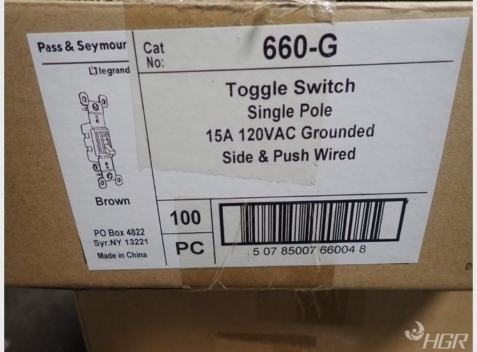 Passseymour Toggle Switches