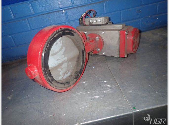Bray Butterfly Valvewith Actuator