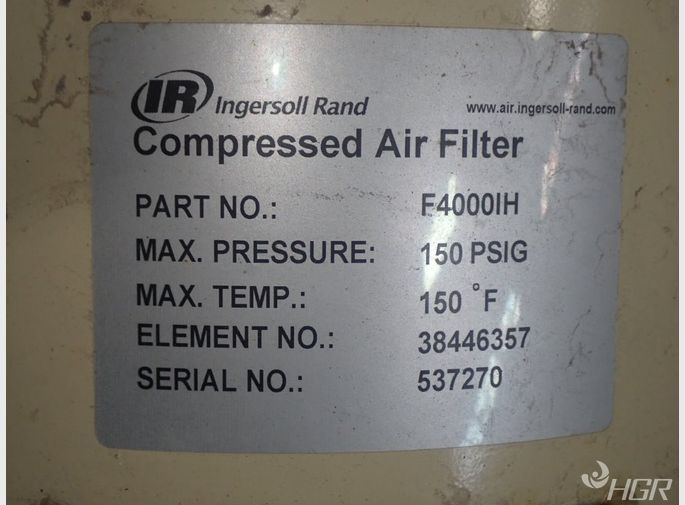 Ingersoll Rand Compressed Air Filter