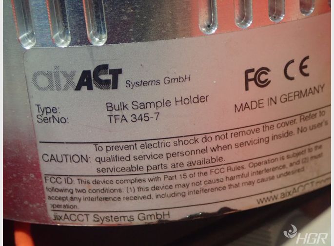 Aix Act Bulk Sample Holder