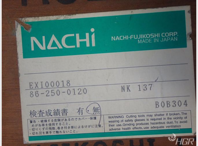 Nachi Gear Rolling Die