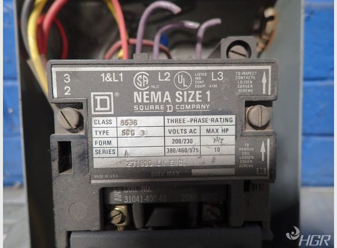 Square D Motor Starter