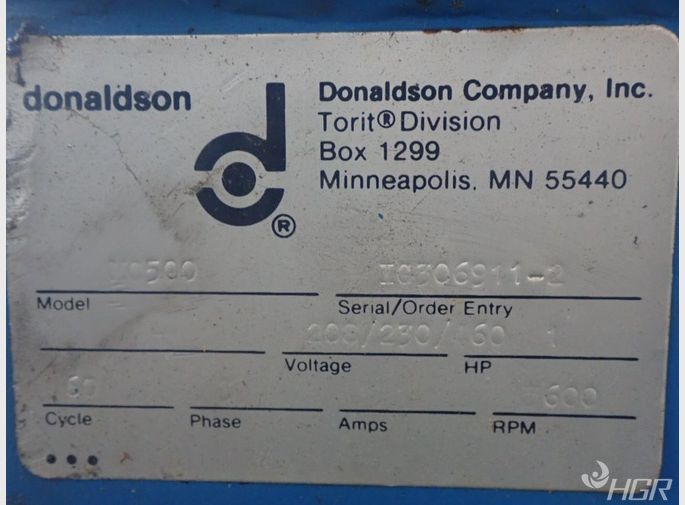 Donaldson Torit Dust Collector