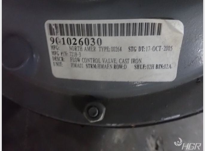 North American Flow Control Valve