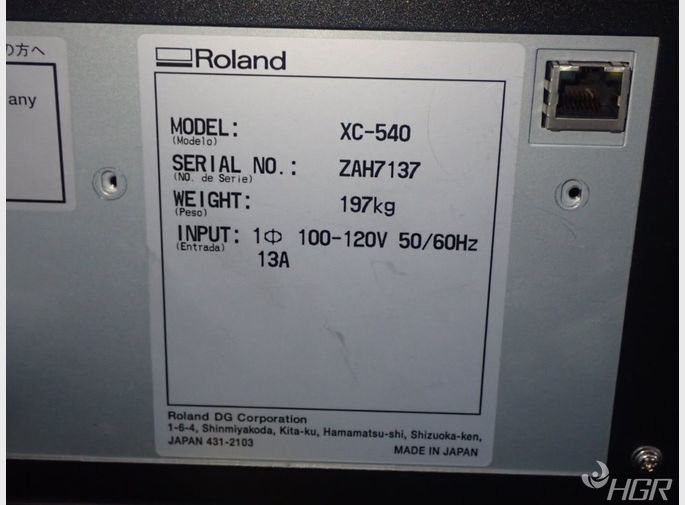 Roland Roland Xc540 Printer