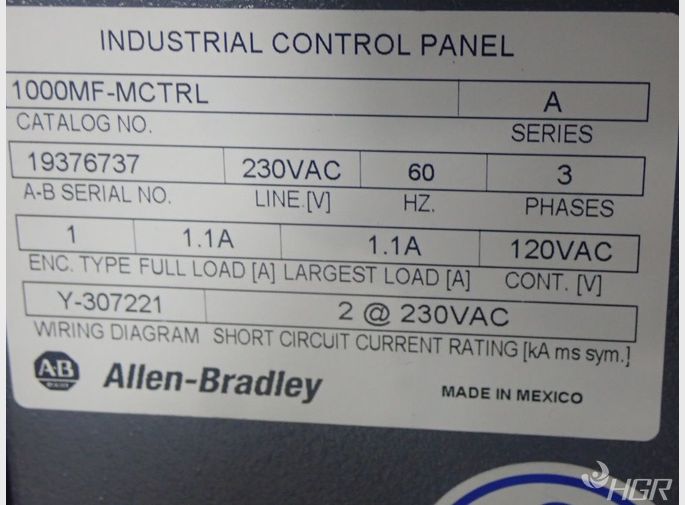 Allenbradley Electrical Control Box