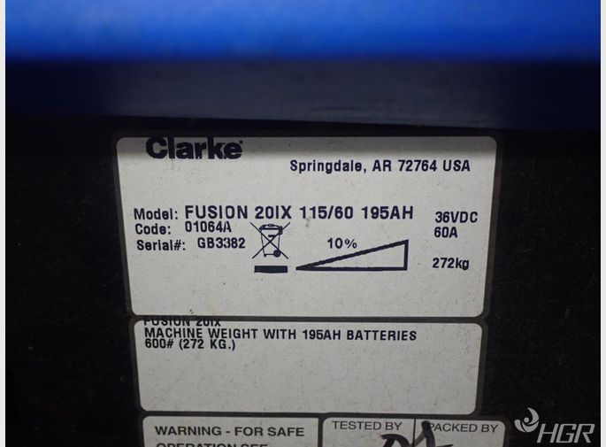 Clarke Floor Scrubber