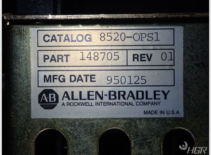 Allen Bradley Control