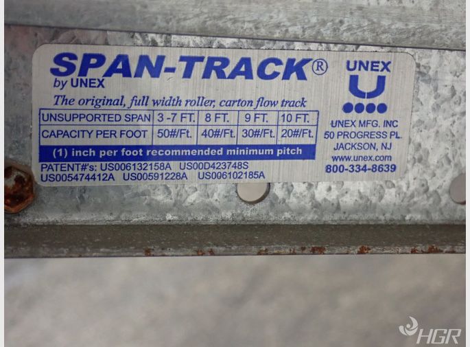 Uvex Spantrack Uvex Spantrack Roller Conveyor