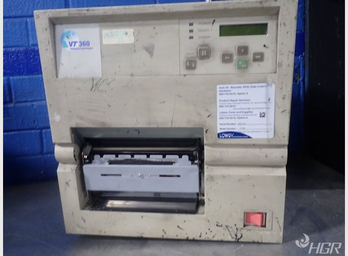 Vt 360 Barcodelabel Printer