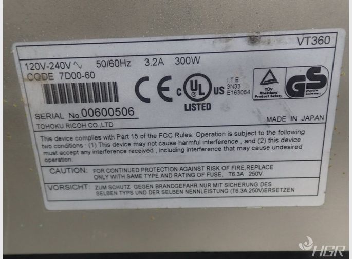 Vt 360 Barcodelabel Printer