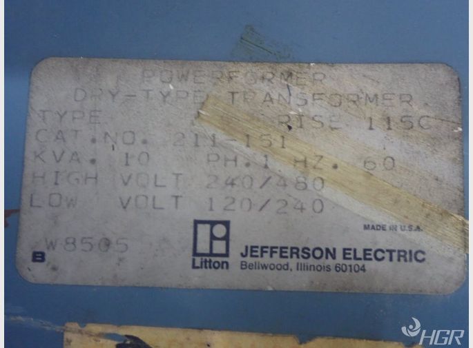 Jefferson Electric Transformer