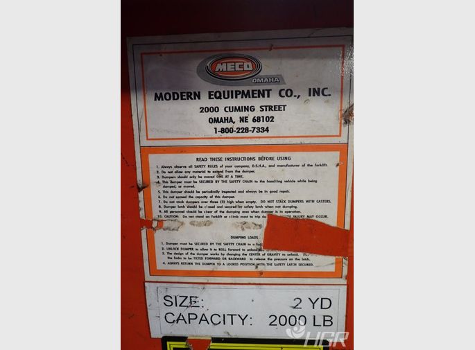 Meco Self Dumping Hopper