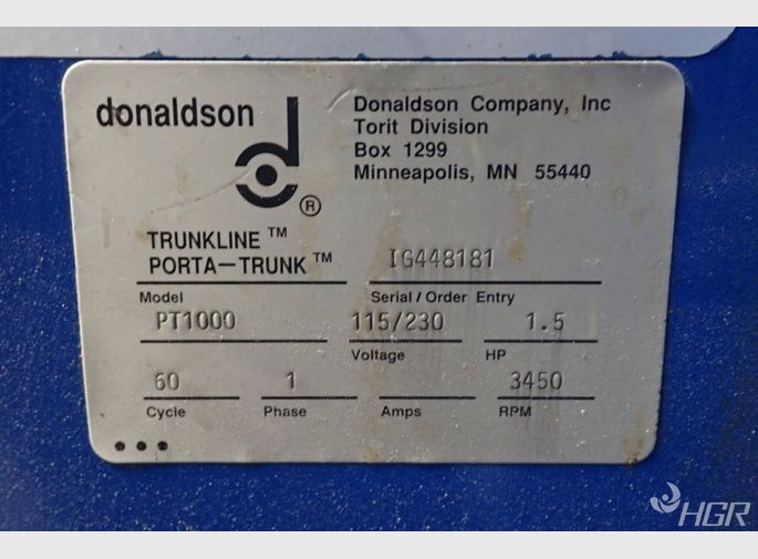 Donaldson Torit Fume Extractor Dust Collector
