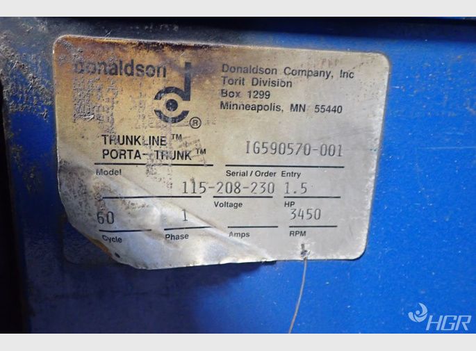 Donaldson Torit Fume Extractor Dust Collector