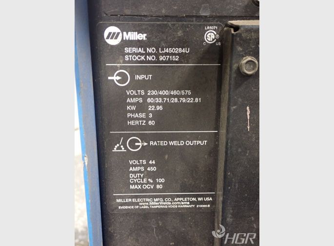 Miller Miller Axcess 450 Welder