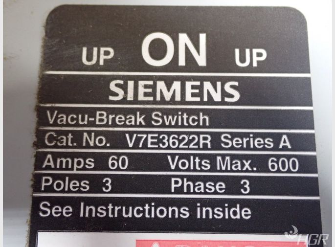 Siemens Panel Board Switch