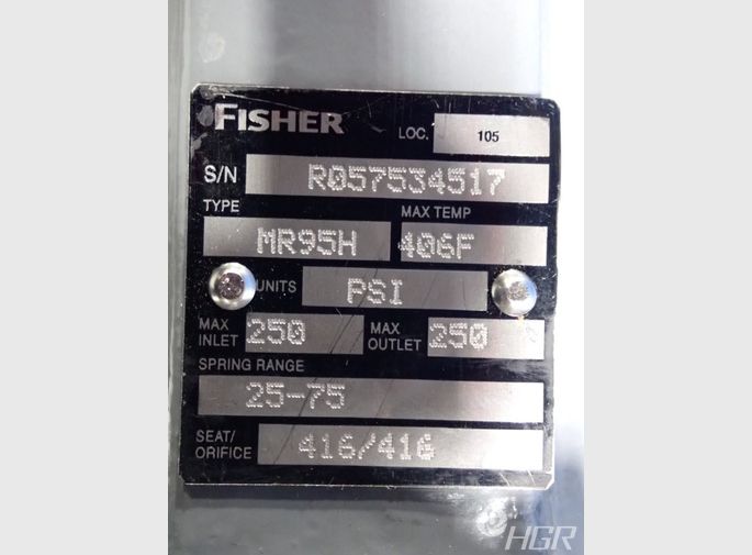 Fisher Pressure Reducing Regulator