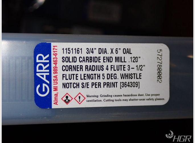 Garr Solid Carbide End Mills