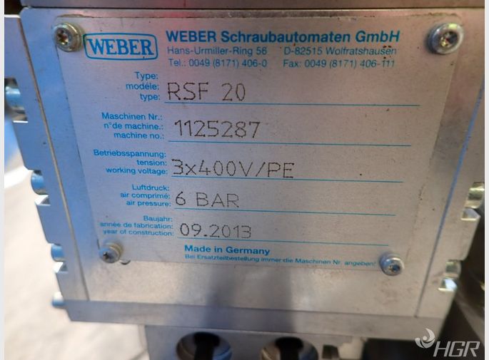 Weber  Module Assembly 