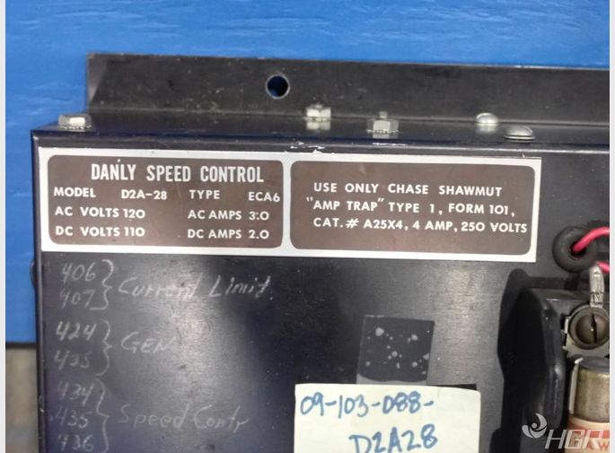 Danly Speed Control
