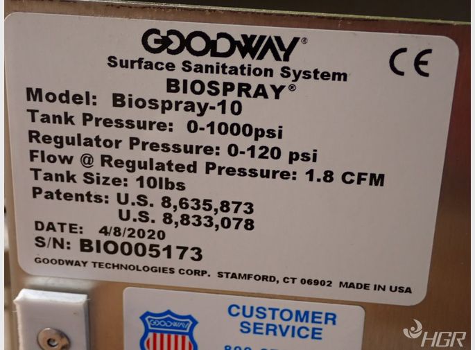 Goodway  Surface Sanitation System