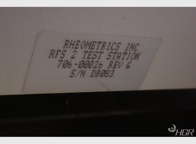 Rheometrics Rheometrics Rfs2 Fluids Spectrometer