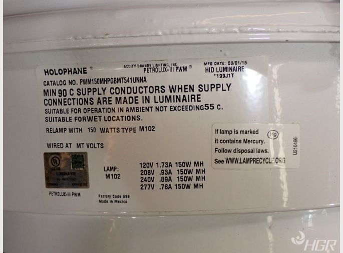 Holphane  Light Fixture 