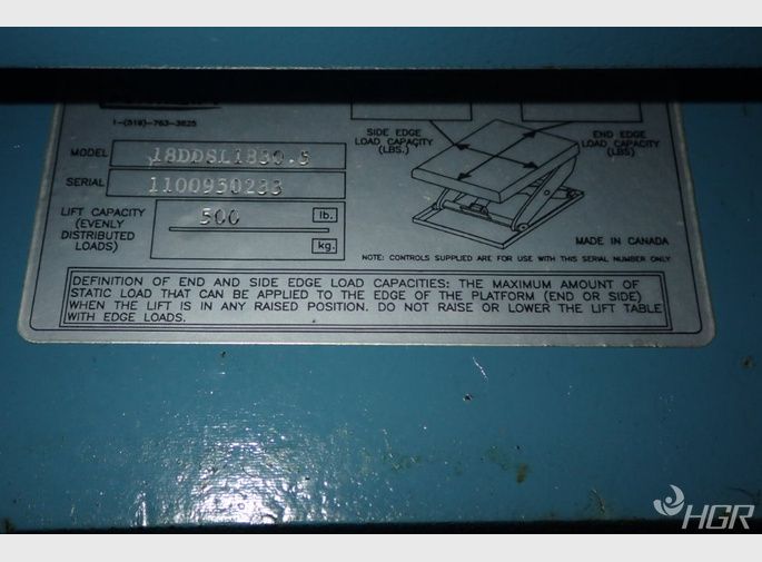 Pentalift Lift Table