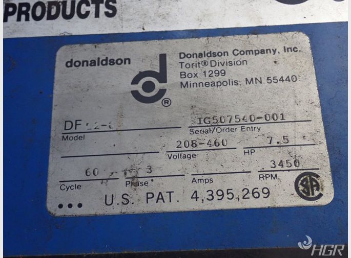 Donaldson Torit Donaldson Torit Dft28 Dust Collector